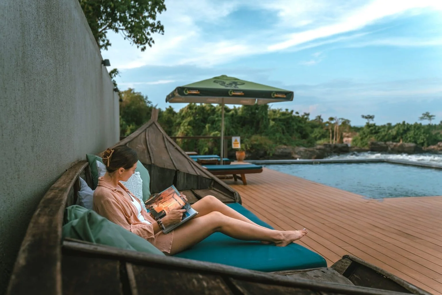 Lemala Wildwaters Pool in Jinja