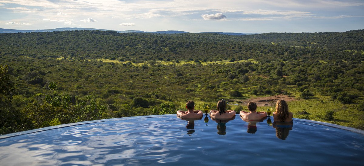 Mihingo Lodge Swimimg Pool In Lake Mburo National Park