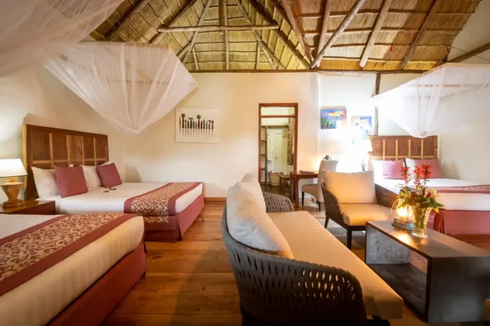 Crater Safari Lodge double room