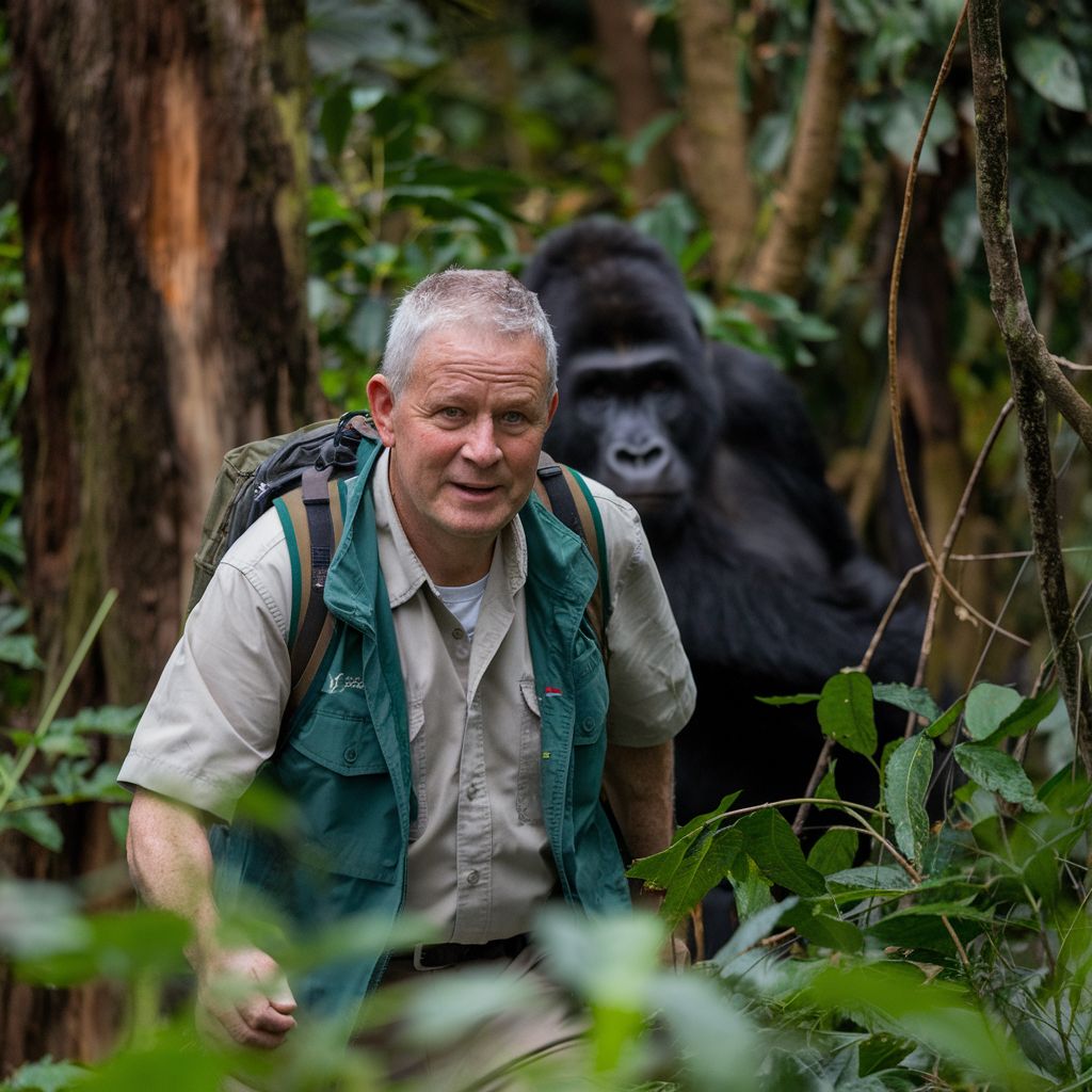 Gorilla trekking in Uganda