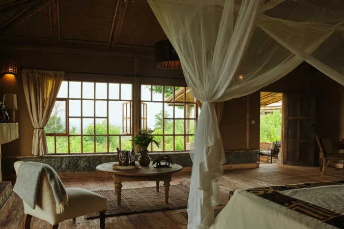 Kibale Lodge bed room
