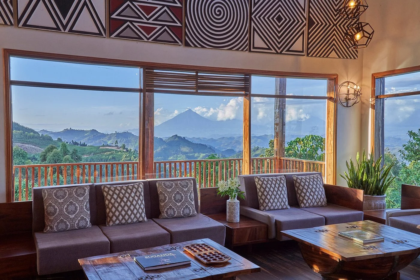 the-view-sitting-at-the Nkuringo Bwindi Lodge
