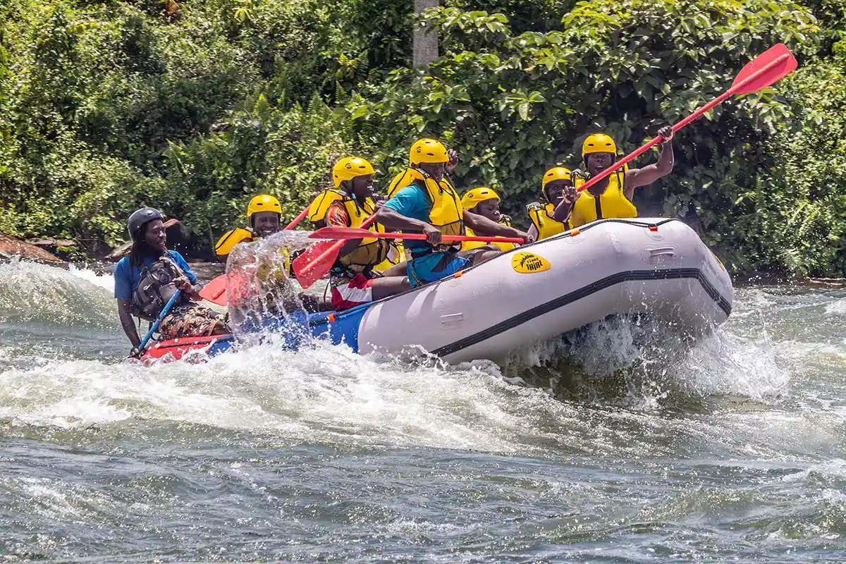 white water rafting