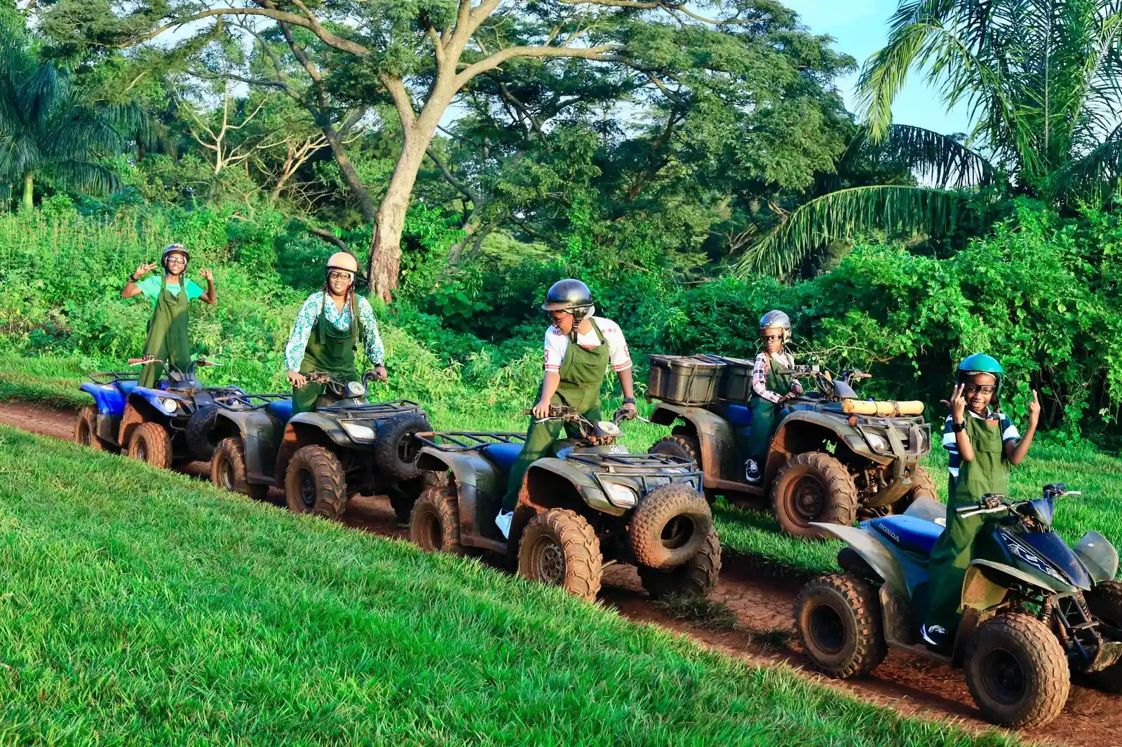 quad biking