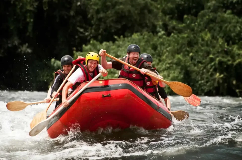 Rafting in Uganda